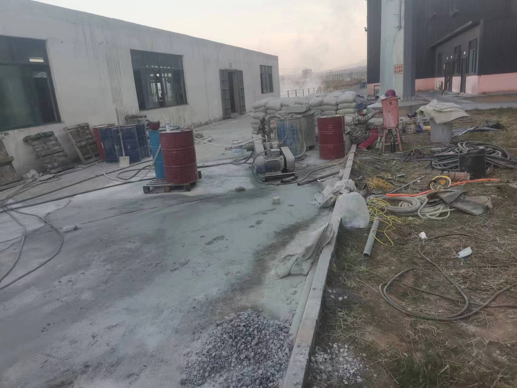 辽中厂房地基沉降注浆